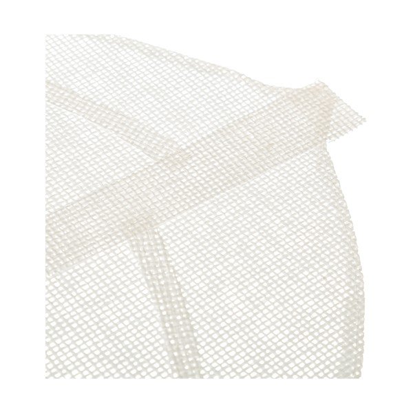 Biała mata stołowa w kształcie liścia Casa Selección, 50x33 cm-image-1