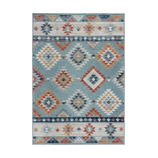 Niebieski dywan odpowiedni na zewnątrz 120x170 cm Avery Blue – Flair Rugs