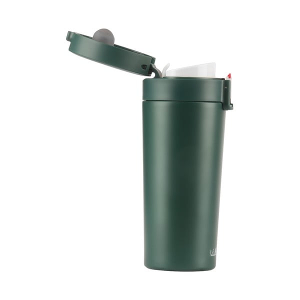 Zielony podróżny kubek termiczny Vialli Design Fuori, 400 ml-image-2