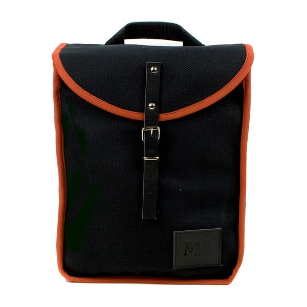 Czarny plecak z pomarańczowym detalem Mödernaked Orange Heap