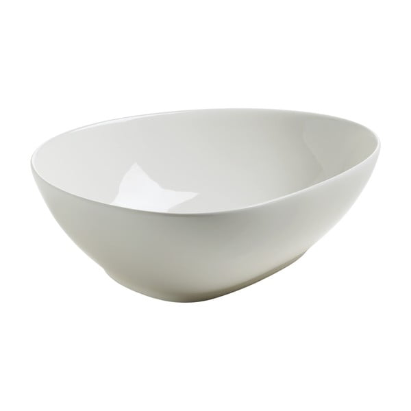 Biała porcelanowa miska Maxwell & Williams Oslo, 27x20,5 cm