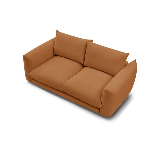 Pomarańczowa sofa 193 cm Ernest – Bobochic Paris-image-4