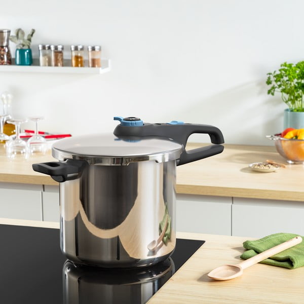 Szybkowar ze stali nierdzewnej 8 l Secure Trendy – Tefal-image-1