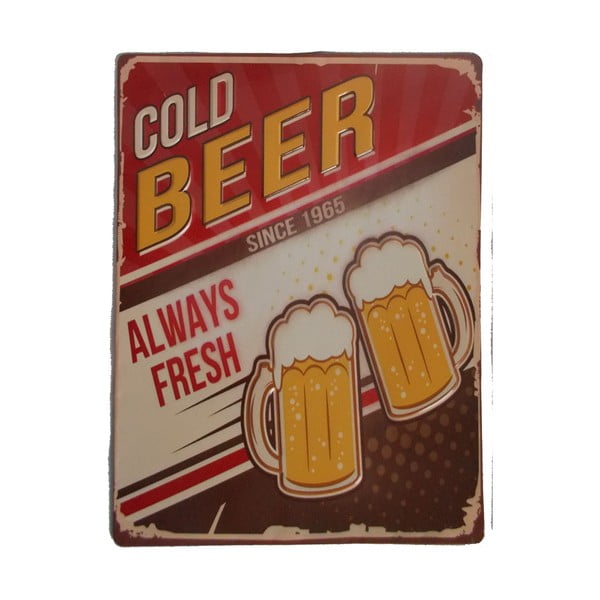 Tablica na ścianę Novita Cold Beer