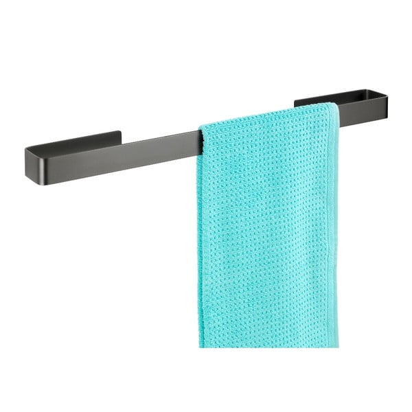 Antracytowy wieszak na ręczniki Wenko Montella, dł. 61 cm-image-3