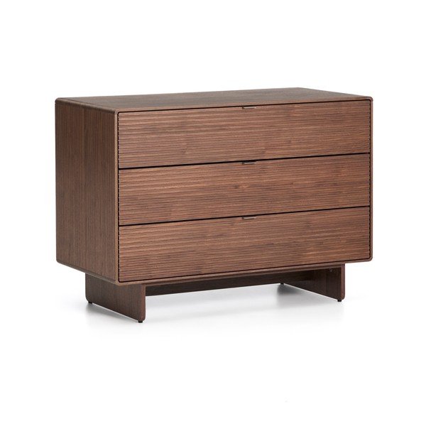 Komoda w dekorze orzecha w ciemnym naturalnym kolorze 101x75x50 cm Norlen – Kave Home