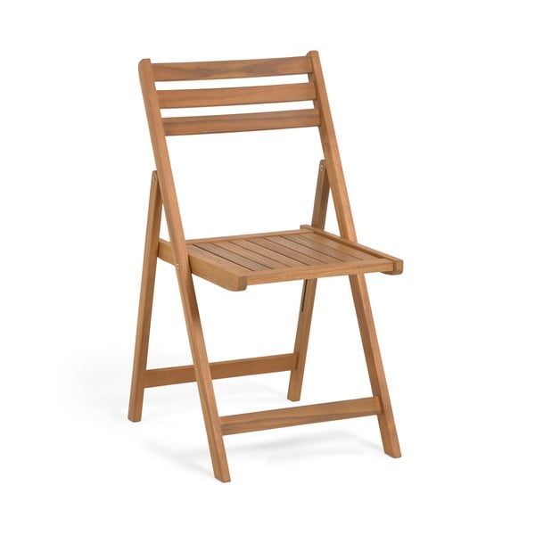 Składane krzesło ogrodowe z drewna akacji Kave Home Daliana