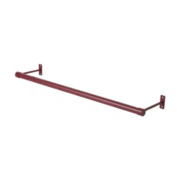 Bordowy wieszak ścienny ze stali nierdzewnej 90 cm Hang-It – Mette Ditmer Denmark