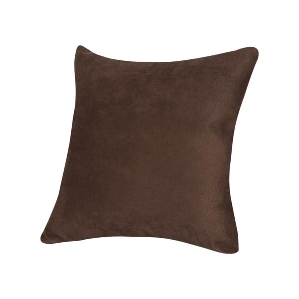 Poduszka z mikrowłókna Pillow 40x40 cm, czekoladowa
