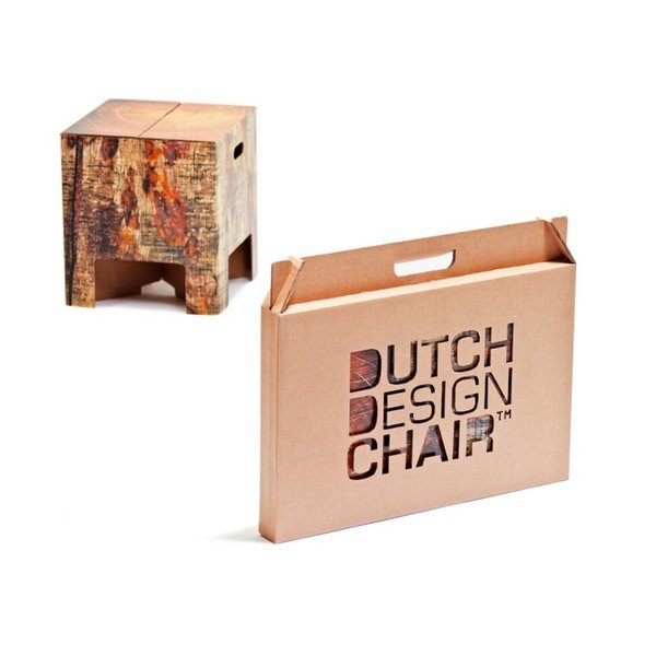 Taboret Dutch Design Chair Tree Trunk-image-2