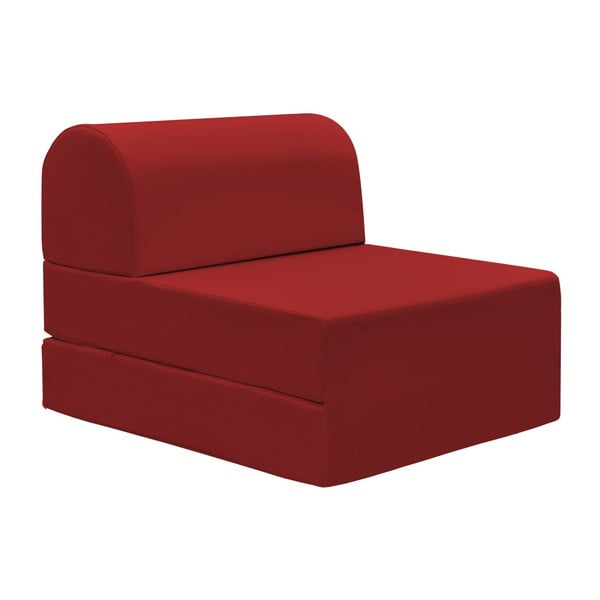Czerwony fotel rozkładany 13Casa Petra
