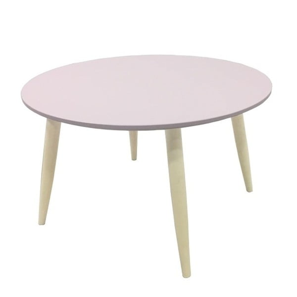 Różowy stolik 13Casa Pastel, Ø 58 cm
