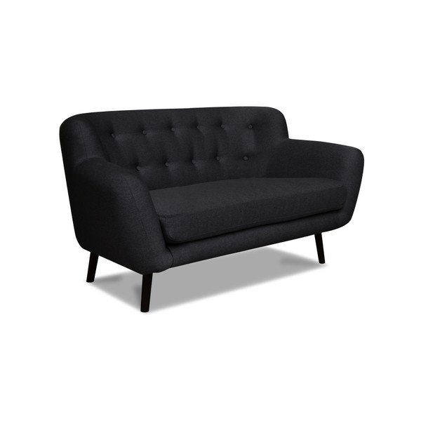 Ciemnoszara sofa Cosmopolitan design Hampstead, 162 cm-image-2