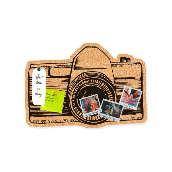 Dekoracyjna tablica korkowa Really Nice Things Camera-image-1