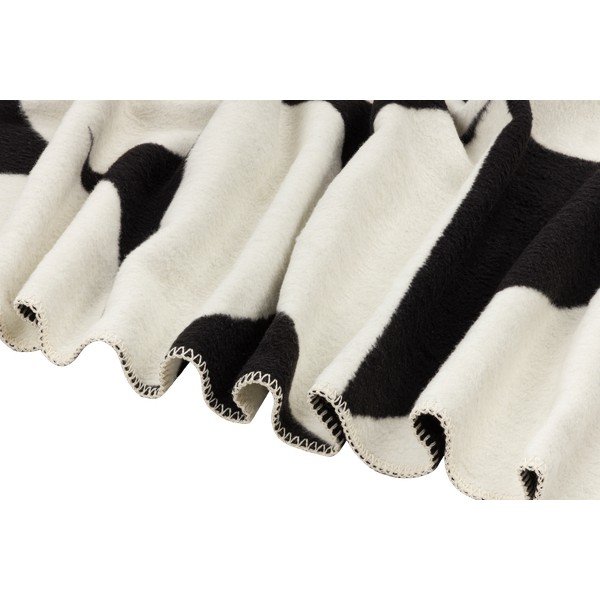 Czarno-kremowy koc 150x200 cm Tul – noo.ma-image-4