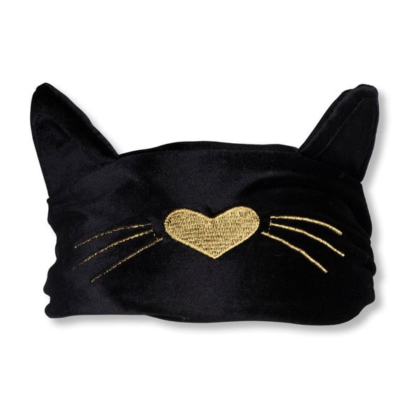Czarna maska do spania Tri-Coastal Design Cat