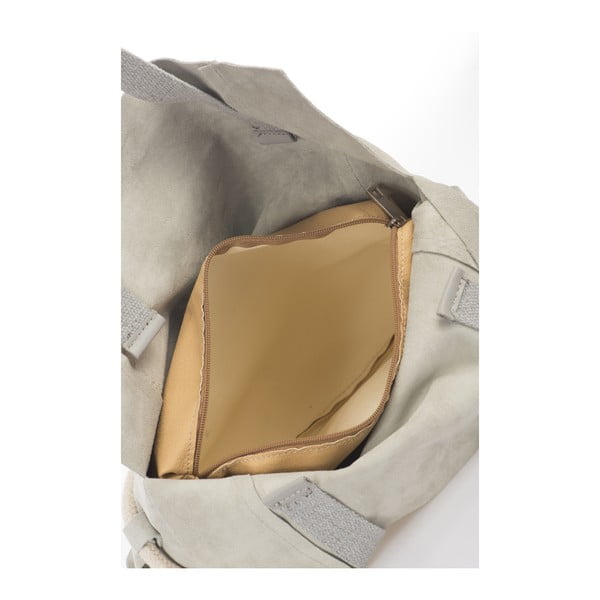 Szara torebka skórzana Giulia Massari Darcy-image-3