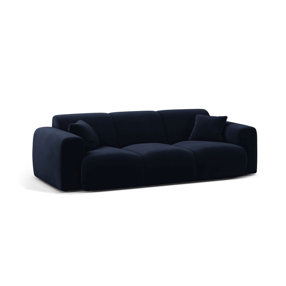 Ciemnoniebieska aksamitna sofa 235 cm Molino – Micadoni