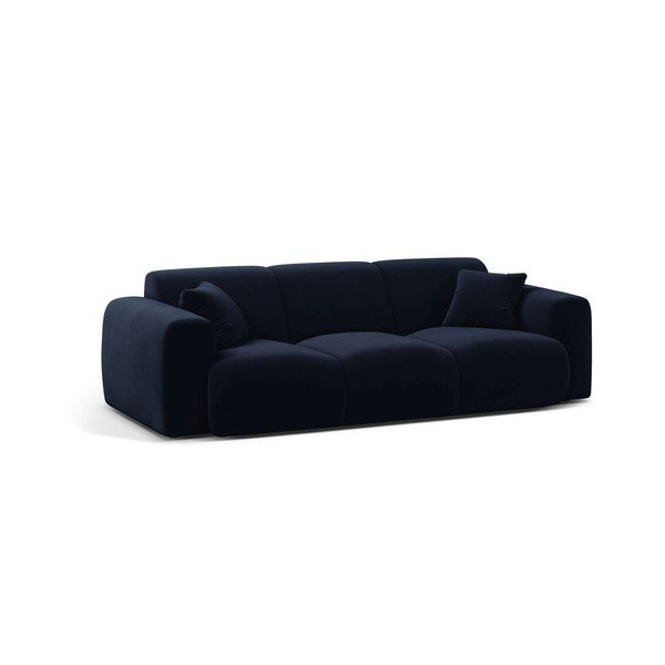 Ciemnoniebieska aksamitna sofa 235 cm Molino – Micadoni 