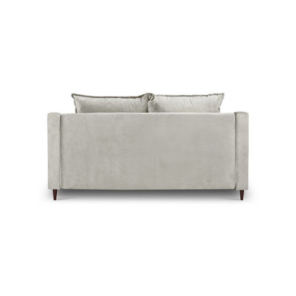 Beżowa aksamitna sofa Mazzini Sofas Freesia, 150 cm-image-3