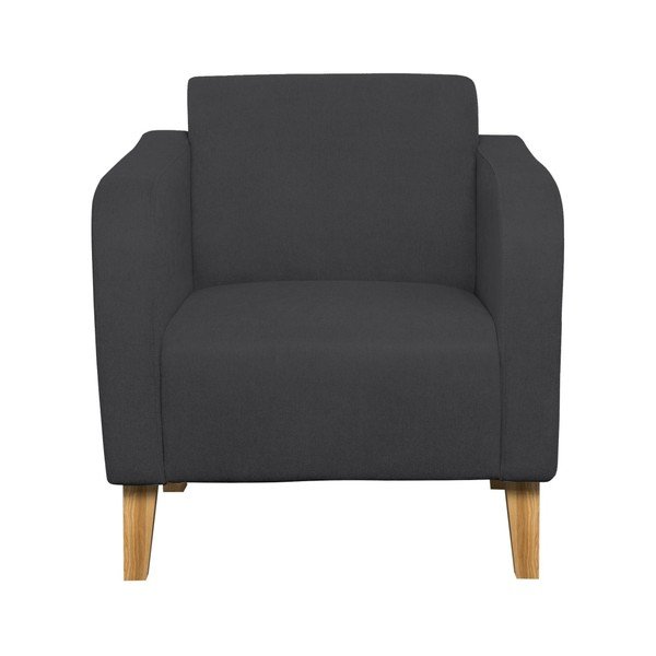 Ciemnoszary fotel Kooko Home Swing-image-2