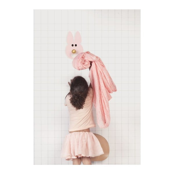 Wieszak Happy Rabbit Pink-image-1