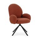 Ceglasty fotel Dario – Marckeric