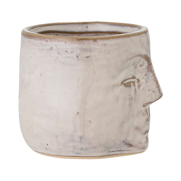 Jasnobeżowy kamionkowy świecznik Bloomingville Nowa Votive, wys. 7 cm-image-2