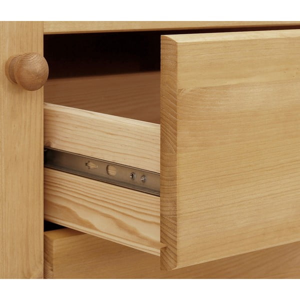 Niska komoda z litego drewna sosnowego 116x76 cm Ella – Støraa-image-4