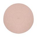 Różowy okrągły dywan odpowiedni na zewnątrz z włókien z recyklingu ø 150 cm Rodhe – Kave Home