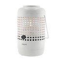 Jasnoszara lampa gazowa Cosi Drop, wys. 37 cm