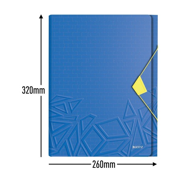 Niebieska teczka z przegródkami Leitz-image-3
