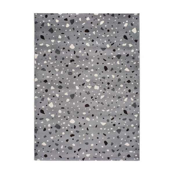 Szary dywan Universal Adra Punto, 57x110 cm