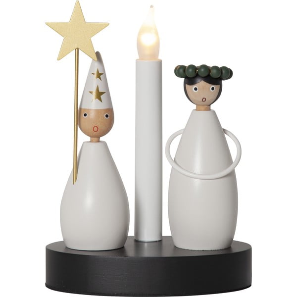 Czarno-biała dekoracja świetlna ze świątecznym motywem Christmas Joy – Star Trading