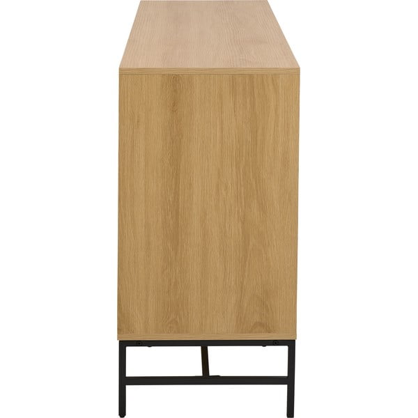 Komoda w dekorze dębu w naturalnym kolorze 158x80x40 cm Albany  – Actona-image-3