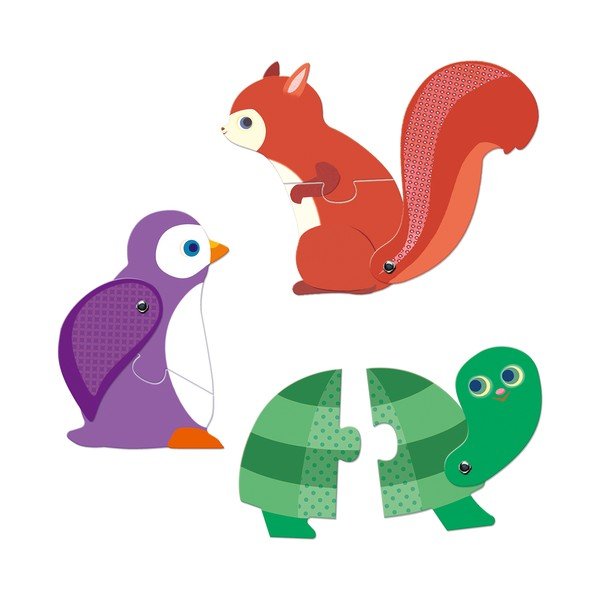 Dziecięce puzzle Djeco Duo Movement-image-2
