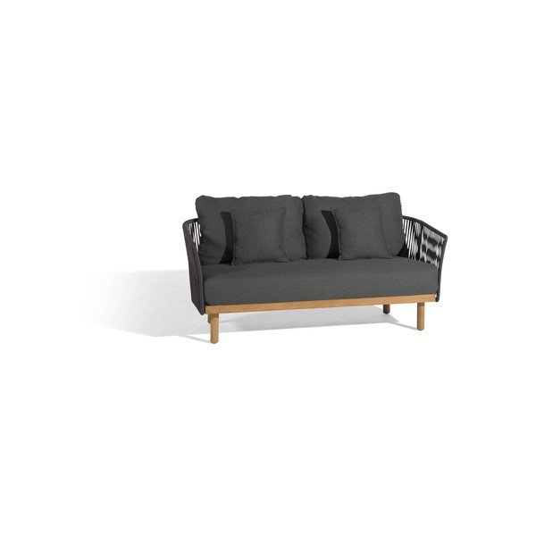 Ciemnoszara sofa ogrodowa Newport – Diphano-image-3