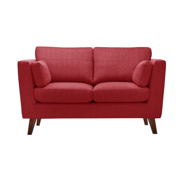 Czerwona sofa dwuosobowa Jalouse Maison Elisa