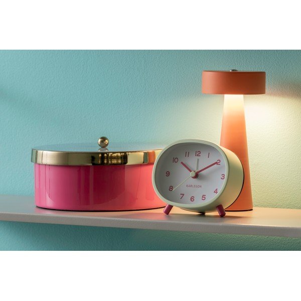 Różowy metalowy pojemnik dekoracyjny ø 16x6 cm Double Funky – PT LIVING-image-4