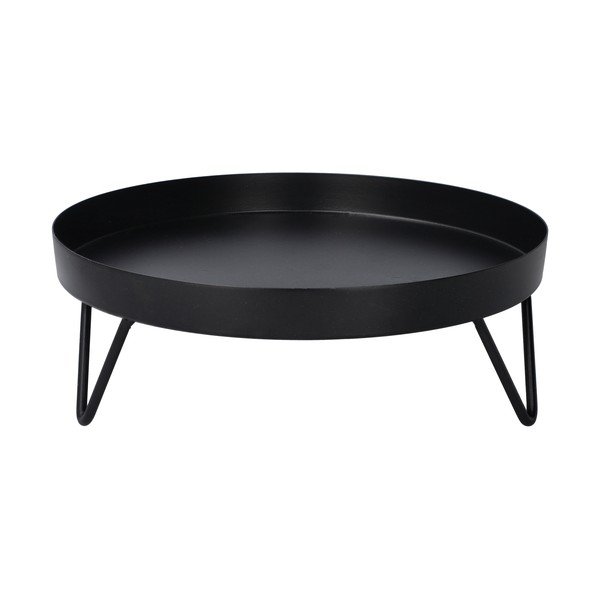 Metalowa taca dekoracyjna ø 24 cm – Dakls