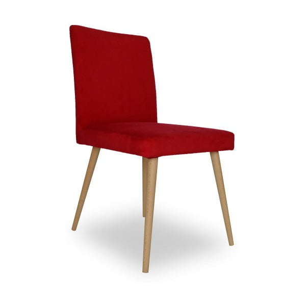 Czerwone krzesło Massive Home Paula