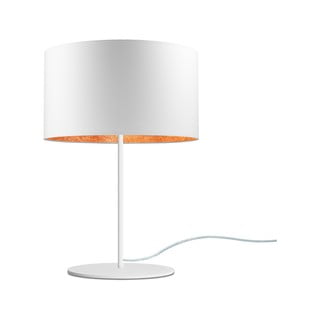 Biało-brązowa lampa stołowa Sotto Luce MIKA M 1T