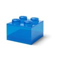 Niebieski plastikowy pojemnik dziecięcy 25x25x18 cm – LEGO®