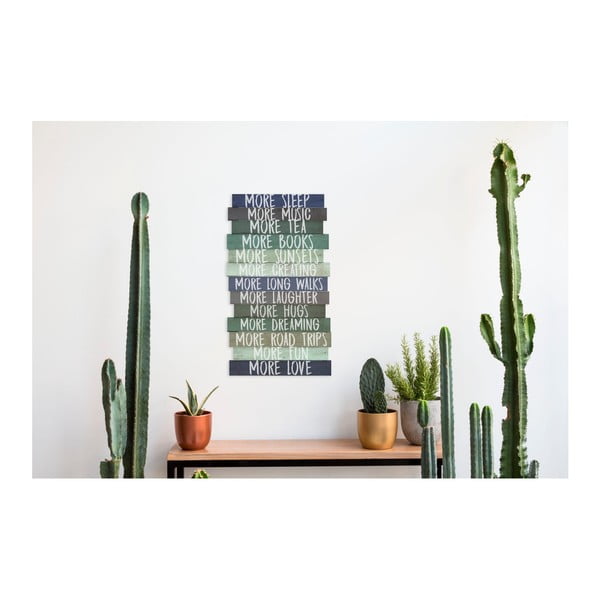 Tabliczka 30x50 cm I Want More – Really Nice Things-image-1