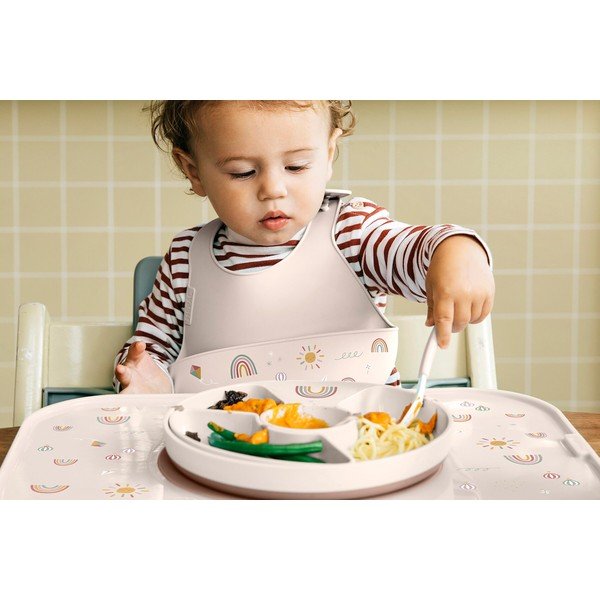 Plastikowy zestaw naczyń dla dzieci 3 szt. Little Farm – Mepal-image-1