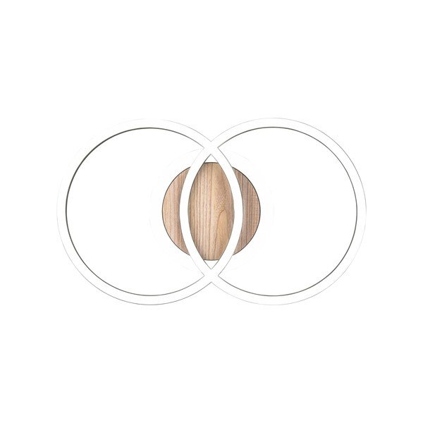 Czarno-brązowa lampa sufitowa LED ze ściemniaczem 28x46 cm Giro – Reality-image-3