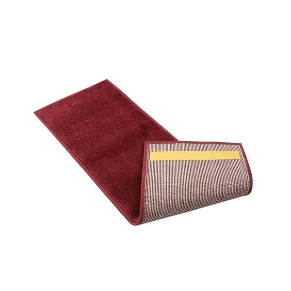 Czerwone dywaniki na schody zestaw 13 szt. 22x73 cm Pure Red – Mila Home