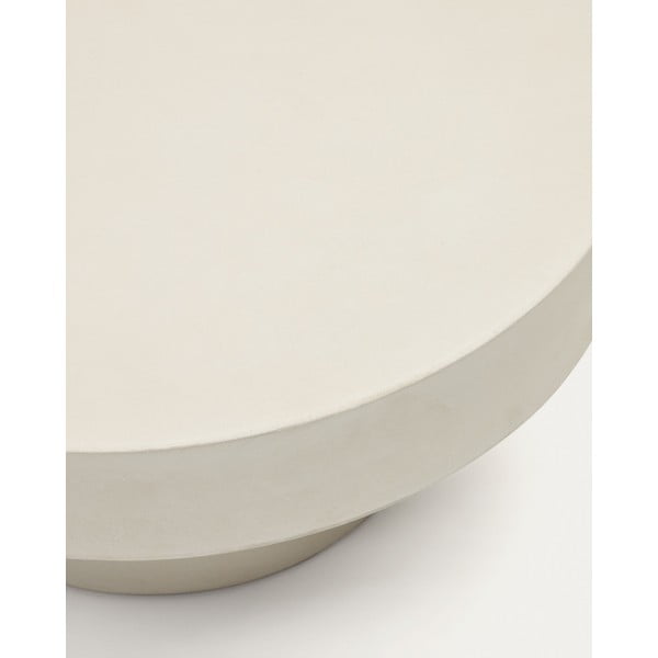Okrągły betonowy stolik ogrodowy ø 66 cm Aiguablava – Kave Home-image-4