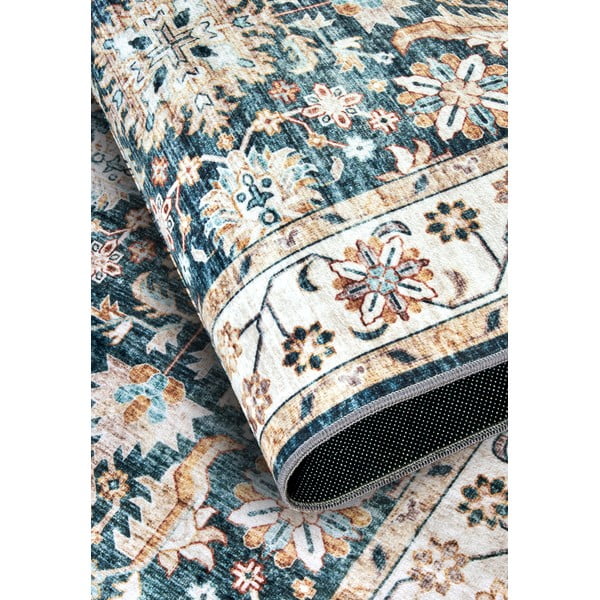 Niebieski dywan 160x230 cm Saveh Blue Cream – Elle Decoration-image-3