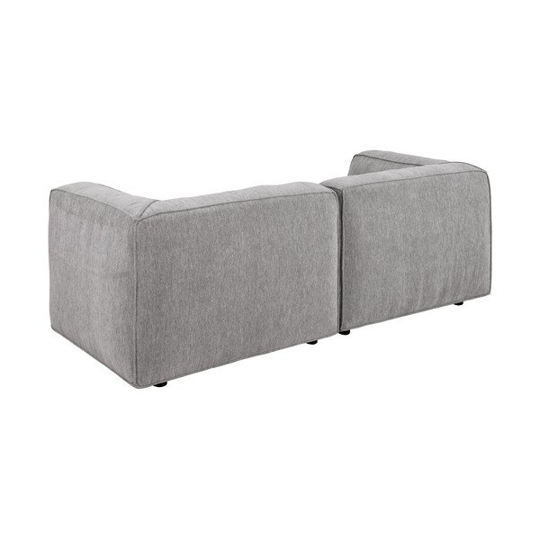 Jasnoszara sofa modułowa Bonami Selection Fairfield, 208 cm-image-4